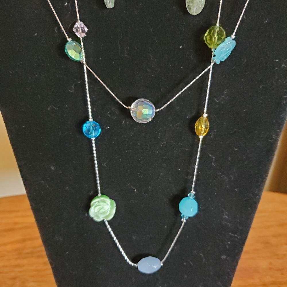 Cookie Lee Necklace and Earrings NWT - Picture 3 of 6